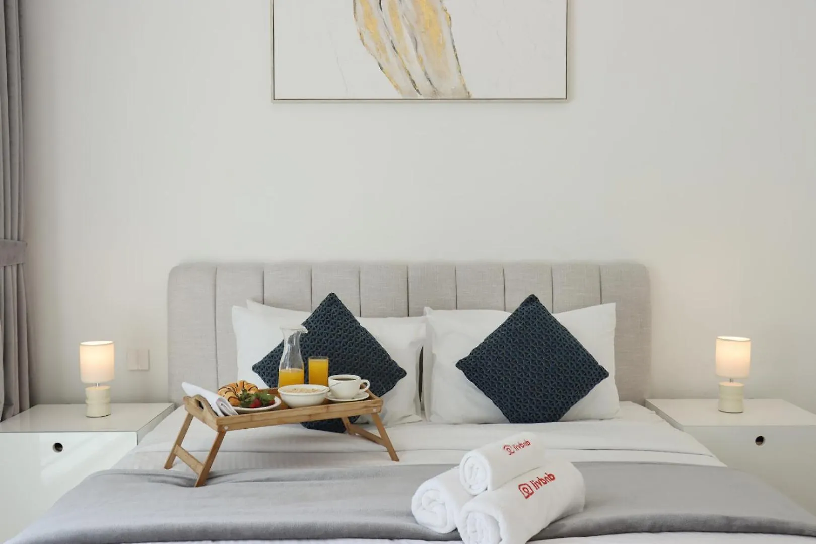 Apartment Livbnb-1Br Beachfront Escape In La Vie, Jbr Dubai