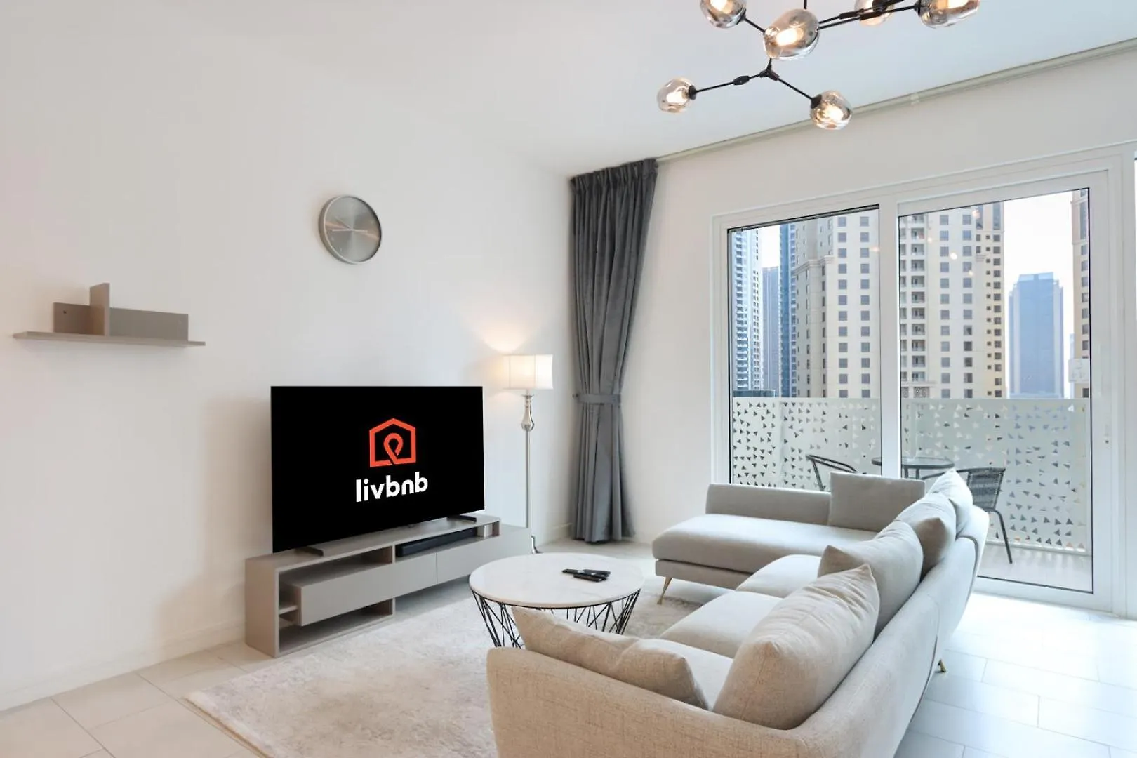 Livbnb-1Br Beachfront Escape In La Vie, Jbr Dubai Apartment